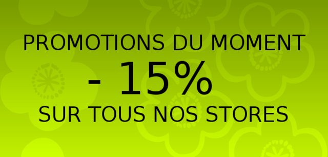 Promotion &eacute;t&eacute; 2012 store exterieur sur mesure